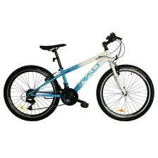 Bicicleta Rali Tierra 24" Azul Blanco Niña