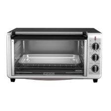 Horno Tostador, Black+Decker TO3260XSBD, Capacidad de 12 o 8 Rebanadas