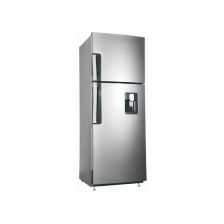 Refrigeradora top mount, 11' cúbicos, gris, Whirlpool WRW32CKTWW.
