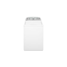 Lavadora de ropa de 46 libras de capacidad, color blanco, Whirlpool WTW4950HW.