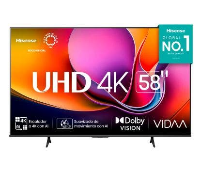 Hisense 58A6NV 58" Smart TV LED 4K-Ultra HD