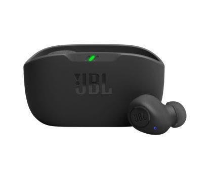 Audífonos JBL Vibe Buds In-Ear Inalámbricos con Resistencia al Agua y Polvo (Negro)