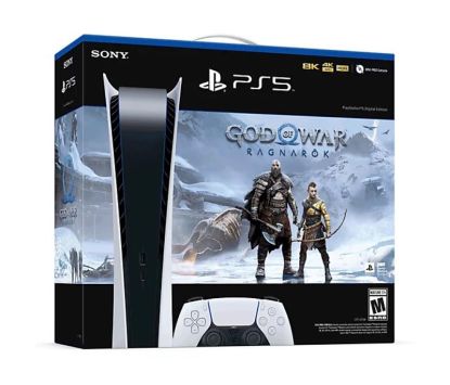 Consola PlayStation 5 Digital Edition God of War Ragnarök Bundle + Control DualSense