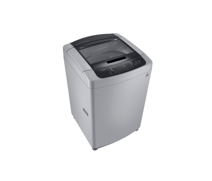 Lavadora de ropa de 37 libras con tecnología Inverter y TurboDrum™. WT17DPBK, LG.