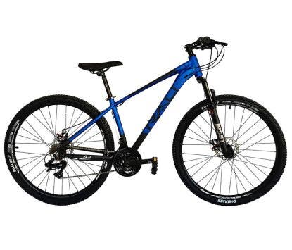 Bicicleta Rali A1 29"  Hombre 3X7 Negro Azul