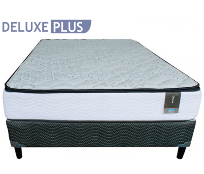 Cama Matrimonial Indufoam Deluxe Plus Pt Base Estandar