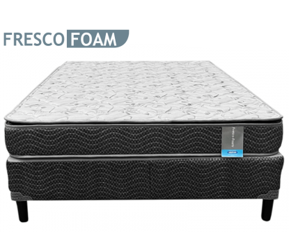 Cama Queen Indufoam Fresco Foam Base Estandar