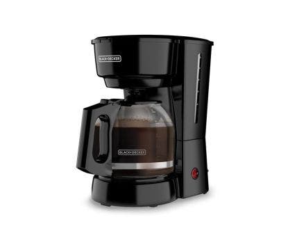 Black+Decker, CM0916B, Cafetera de 12 Tazas, Filtro Permanente, Color Negro