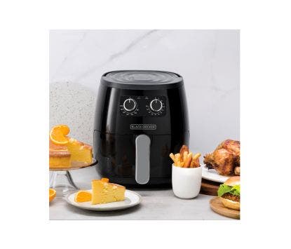 Black + Decker, HF5055B, Freidora de aire.