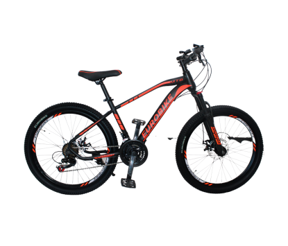 Bicicleta R24 Mtb Caballero Negro/Naranja