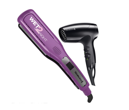 Combo de alisadora y secadora, Remington, S8001D5000F